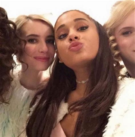 chanel 2 ariana grande|emma roberts mean girls.